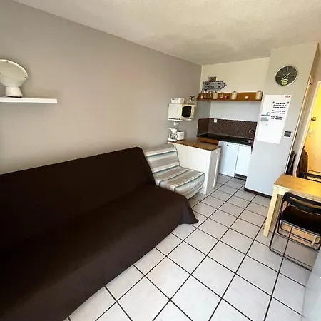 Ref 328, Ocean, Joli Studio A 200m De La Et Des Commerces, Vue Dunes Et Parc Aquatique, 2 Personnes شقة سانيوس